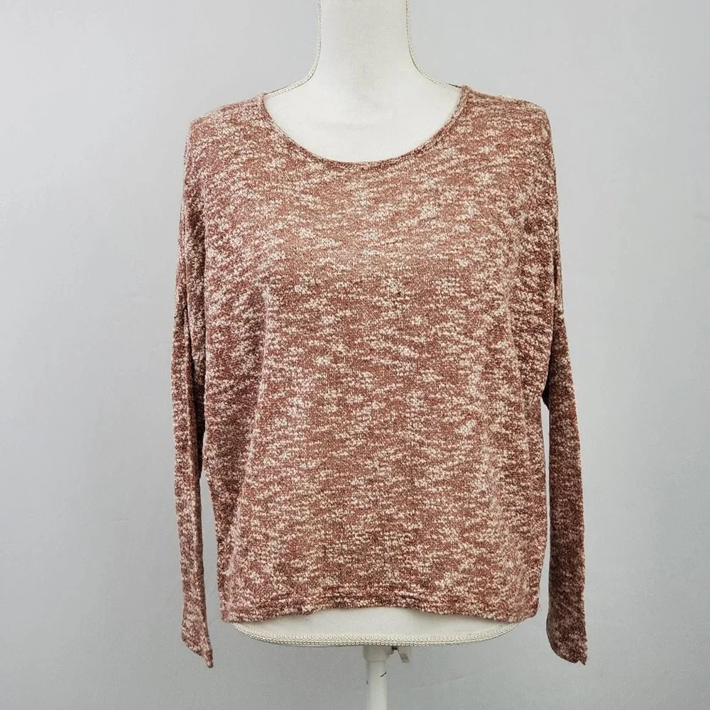 NWT Ya Los Angeles Open Back Crochet Shirt
